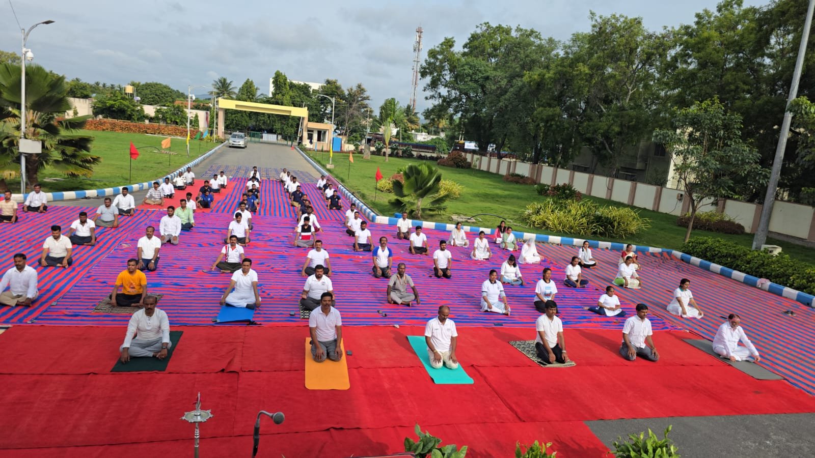 International Yoga Day Celebration at CHAMUL